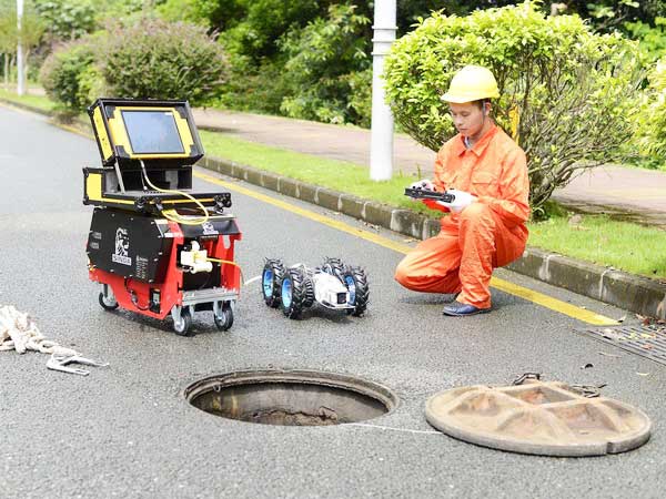 天峨管道机器人检测